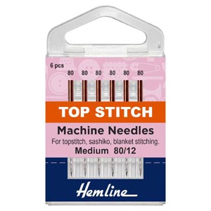 80 12 TOP STITCH NEEDLE